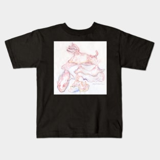 Nudibranch Sketch Hypselodoris Variobranchia 1 Kids T-Shirt